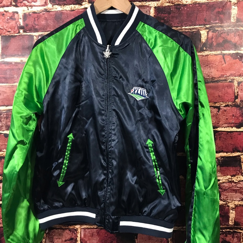 Super Bowl reversible jacket Coat XLIII Steelers
